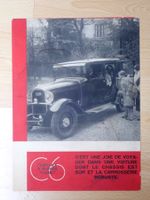 Citroen C6 Familiale 6 Places Luxe - Prospekt ca 1930 - V025