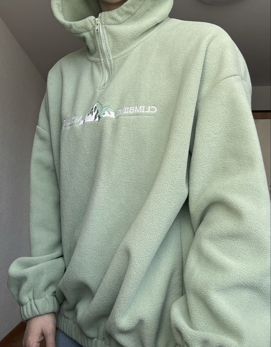 Pulls & Sweat-shirts: Fleece Pullover Mintgrün Grösse M – Neuf (Voir description) à Landquart par Happyhippo42 1