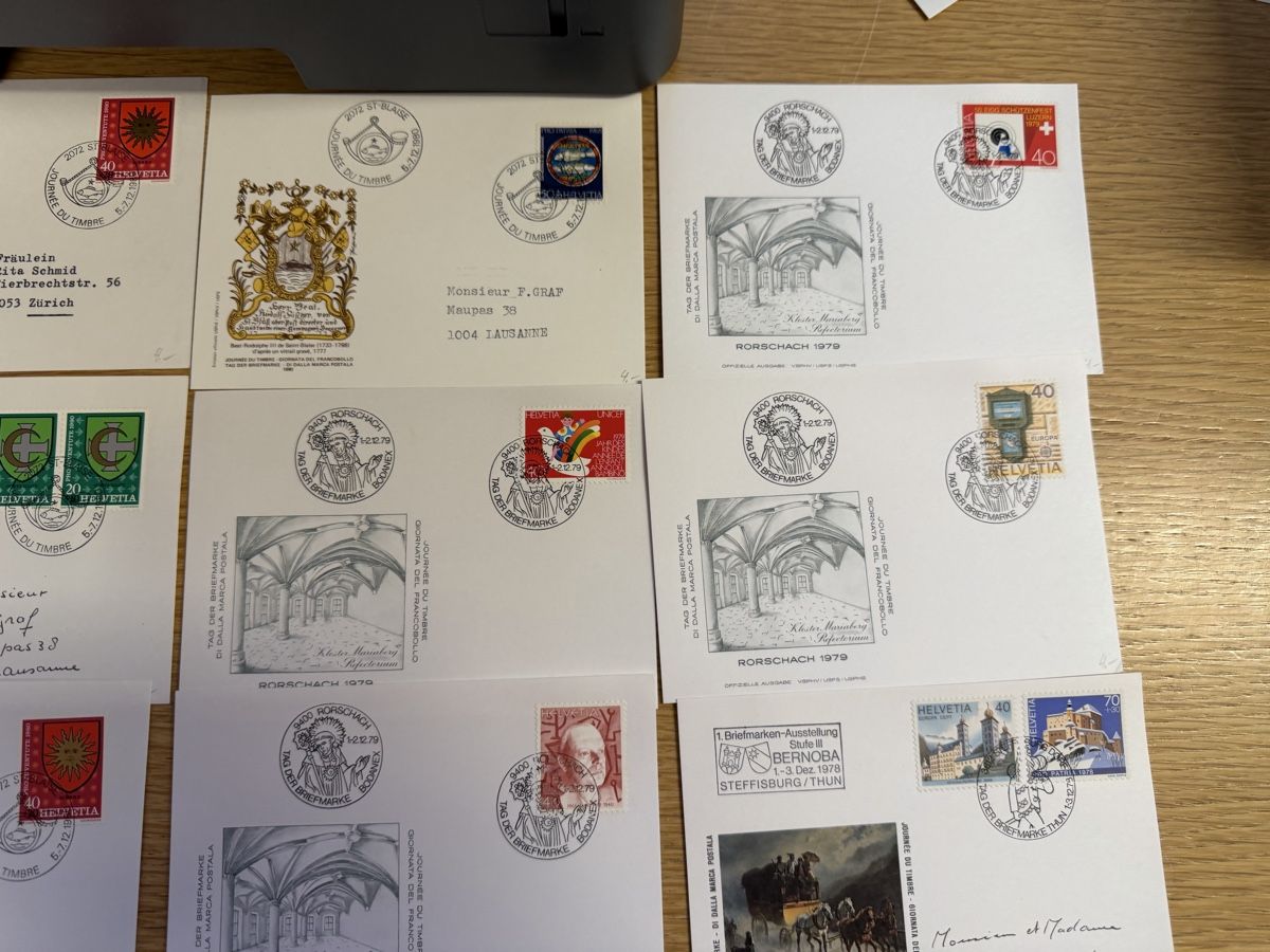 Tutti i francobolli: 27 Karten Tag der Briefmarken – Nuovo (secondo la descrizione) da Murgenthal venduto da Tina_4055 4