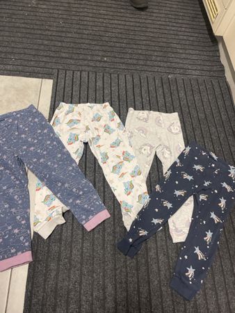 4x pijamahosen 98/104 mädchen