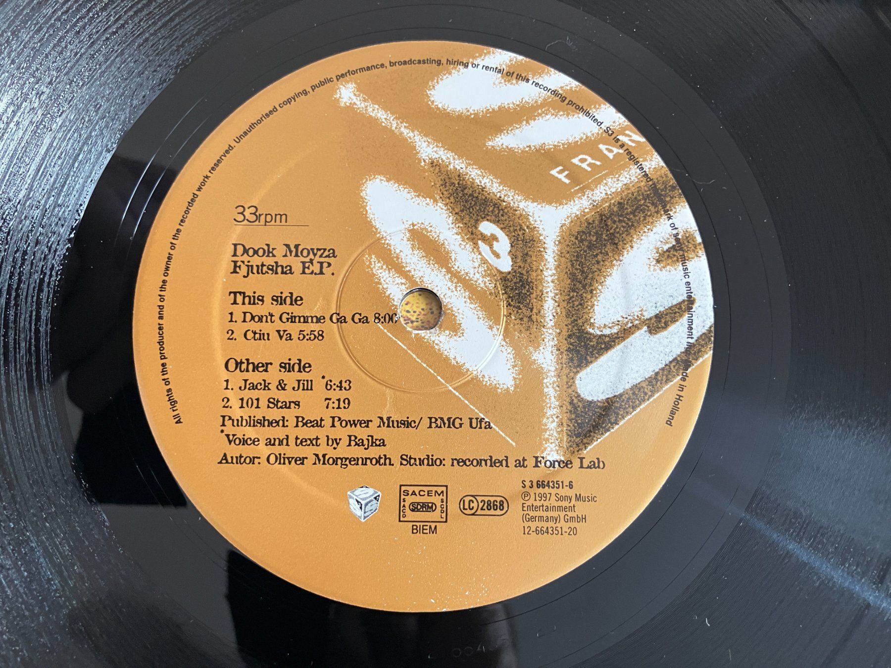 Dischi in vinile: Dook Moyza – Usato da Aarwangen venduto da Jukebox3 7