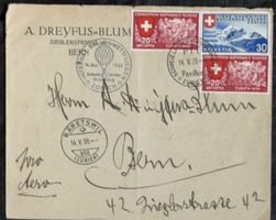 Schweiz 1939 Landesausstellung Zürich Sonderstempel 14. Mai 