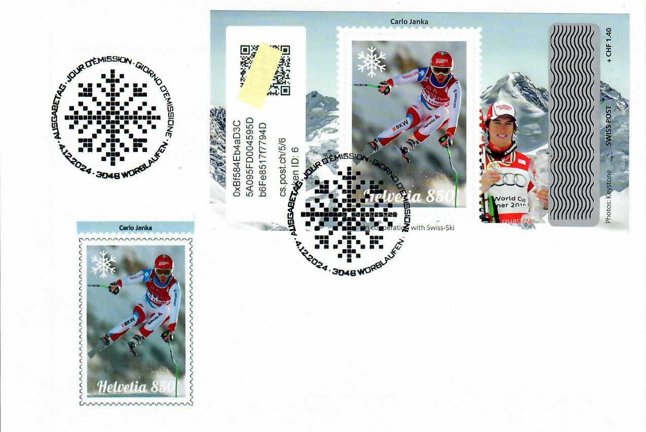 Tutti i francobolli: Crypto Stamps 5.0 FDC ID 6, Illustriert – Usato da Schlieren venduto da Dalpie1414
