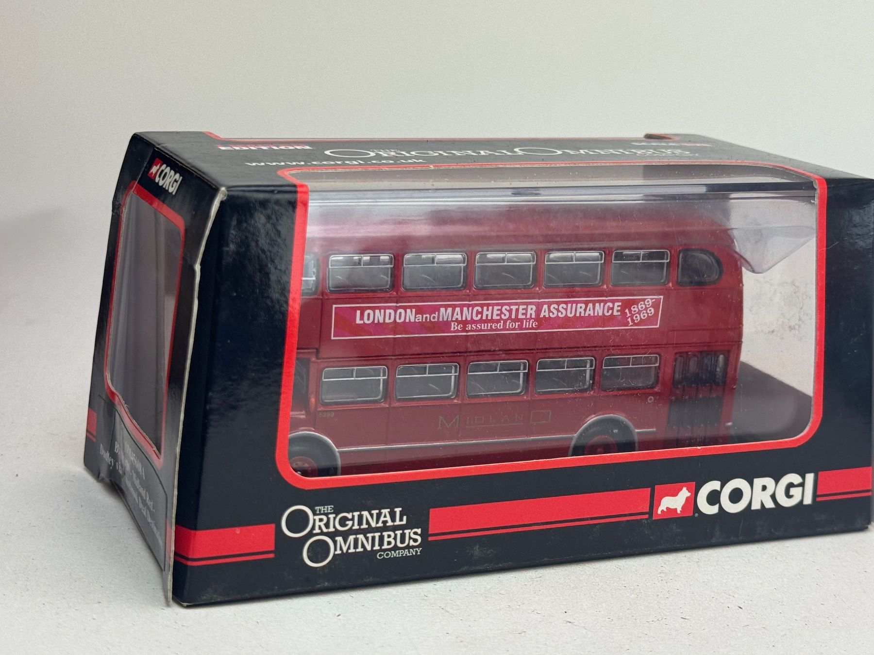 Corgi Toys Modellini d'auto: HA- Corgi London Bus 1/76 – Usato da Elm venduto da Wikmtz