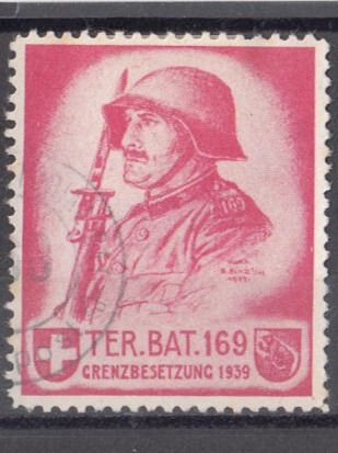 Tutti i francobolli: Territorial-Truppen Wi 319 gestempelt – Usato da Bürglen TG venduto da StampGraf