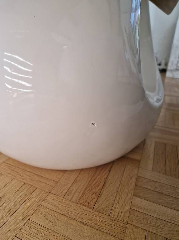 Tavoli: Design Couchtisch oval mit Glasplatte  – Usato da Nottwil venduto da eri_75kx 1