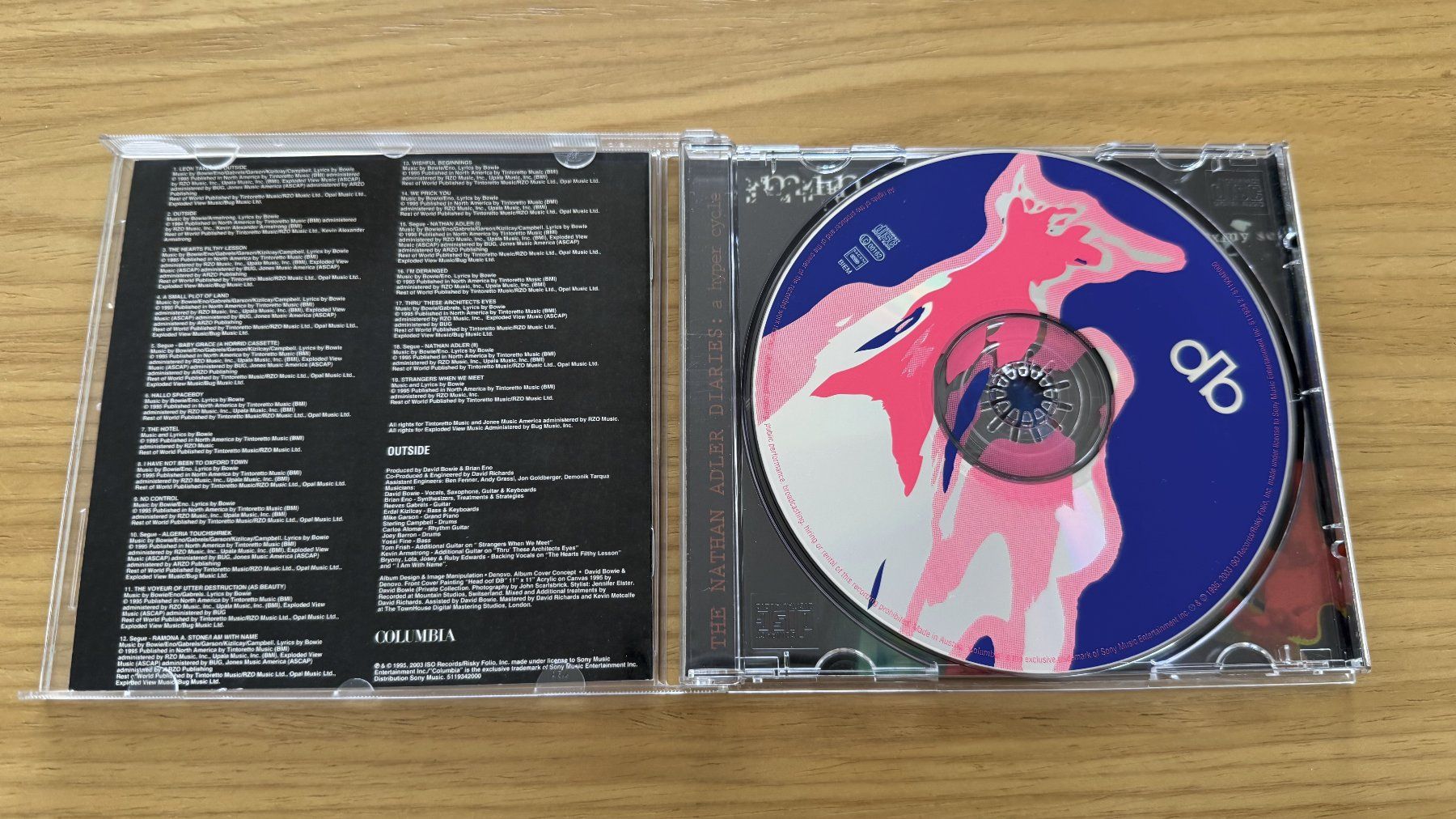 CD: David Bowie – 1. Outside – Usato da Fällanden venduto da Escheli 2