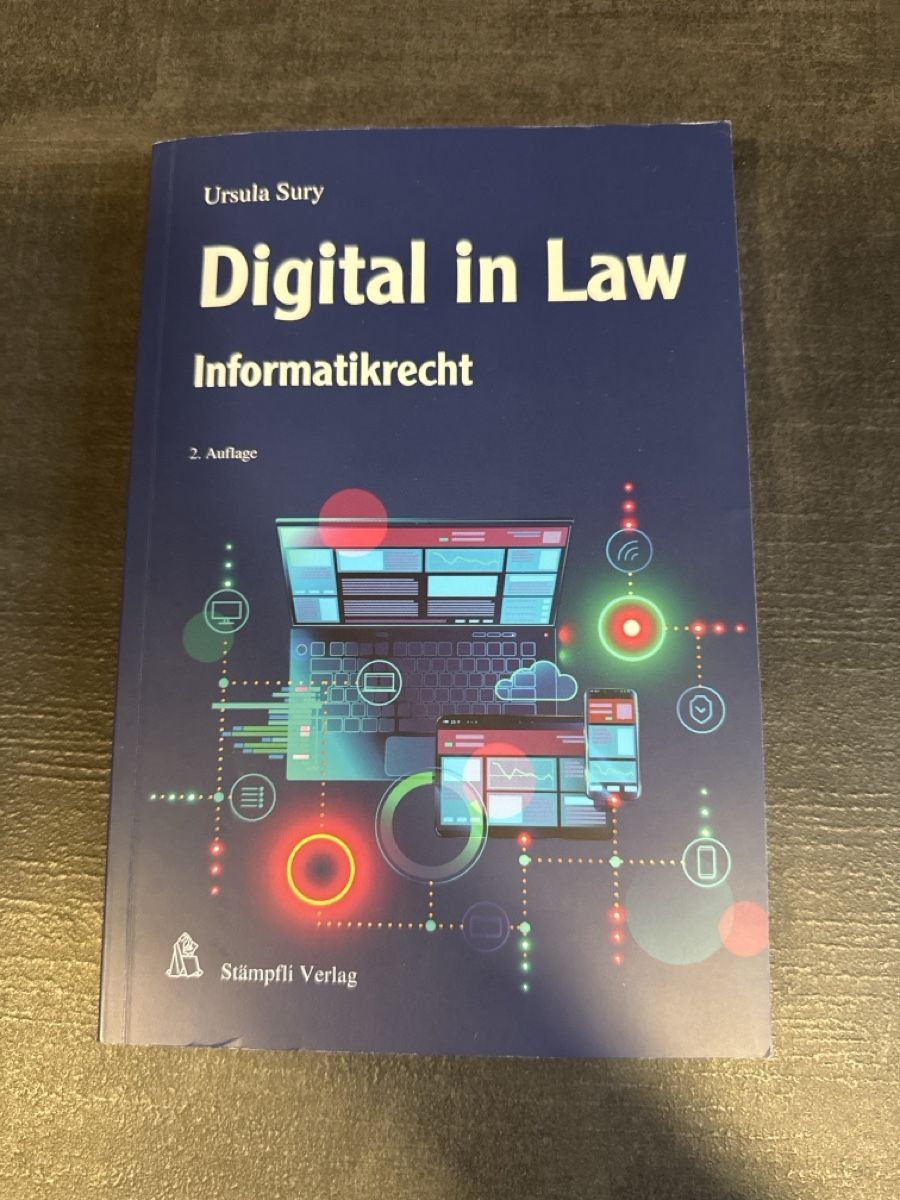 Libri: Digital in Law, Sury, 2. Auflage – Usato da Brunnen venduto da Linda234