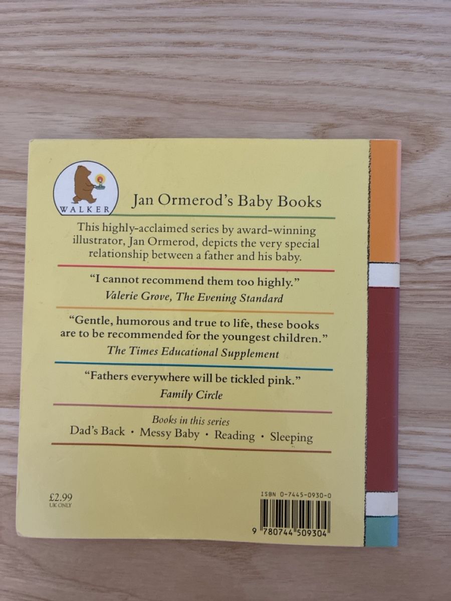 Libri: Kid’s book Dad's Back From Jan Ormerod – Usato da Zürich venduto da laura.ochoa 1