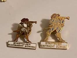 2 Pin Stadtmusik Eintracht Zürich