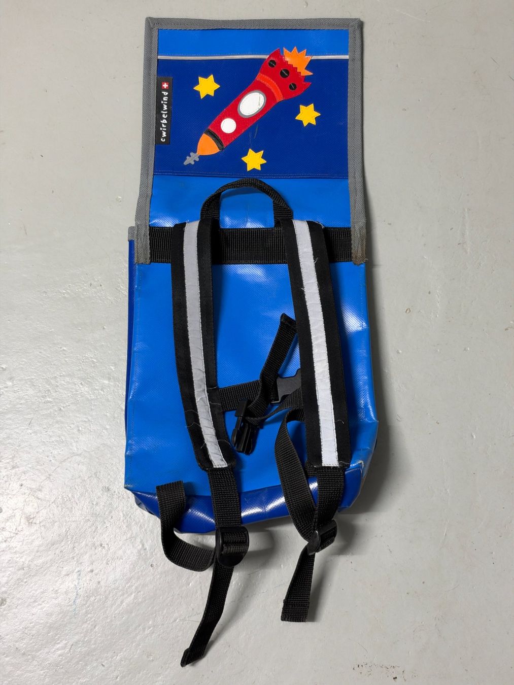 Borse & Zaini: cwirbelwind Kindergarten-Rucksack Rakete – Usato da Bülach venduto da Ruedimax 1