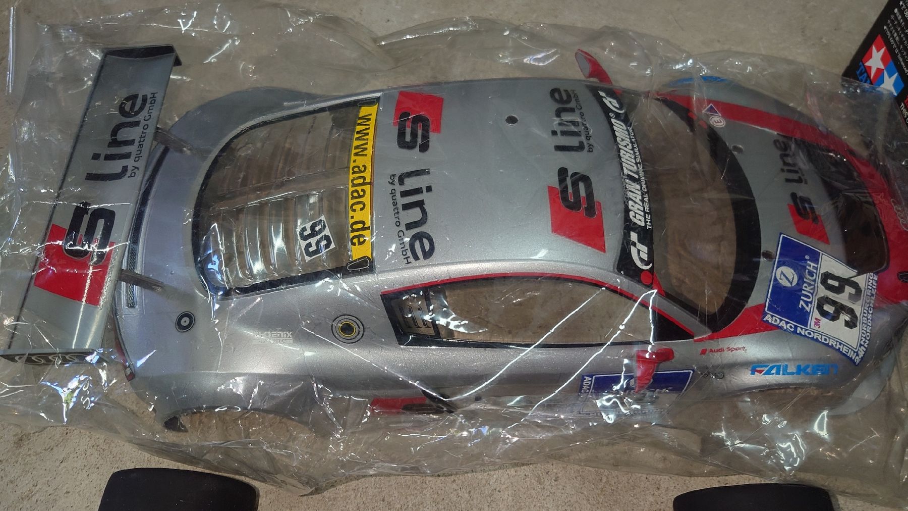 Tamiya Modellismo RC: Tamiya TT-01 Audi R8 – Difettoso da Anieres venduto da 88t7 2