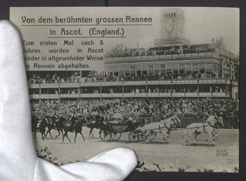 Photos & affiches: Fotografie Ansicht Ascot, Pferderennbahn – D'occasion à Berlin par bartko-reher