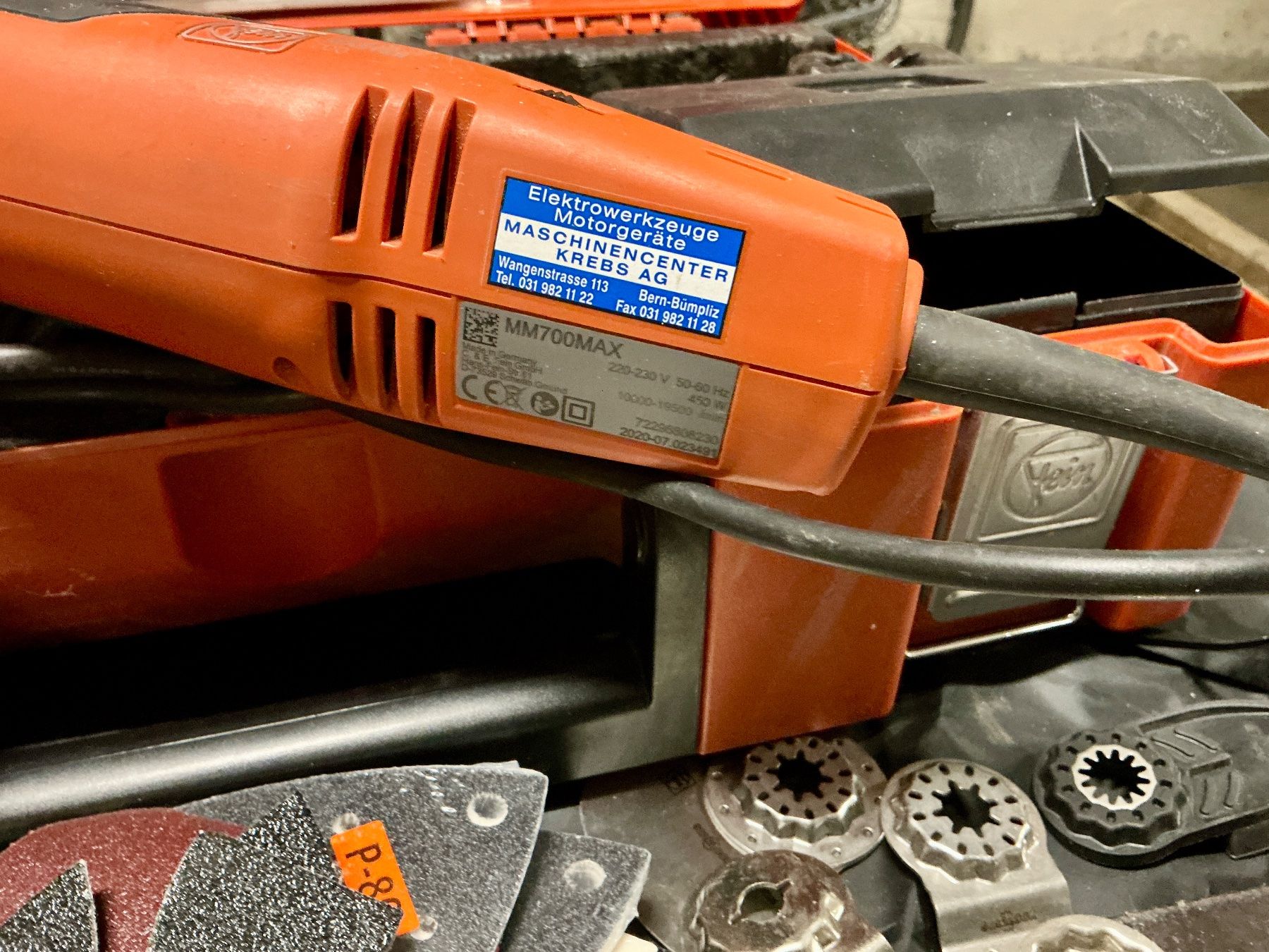 Fein Tous les outils: FEIN MULTI MASTER 700 MIT VIEL ZUBEHÖR – D'occasion à Biglen par Limarkt 5