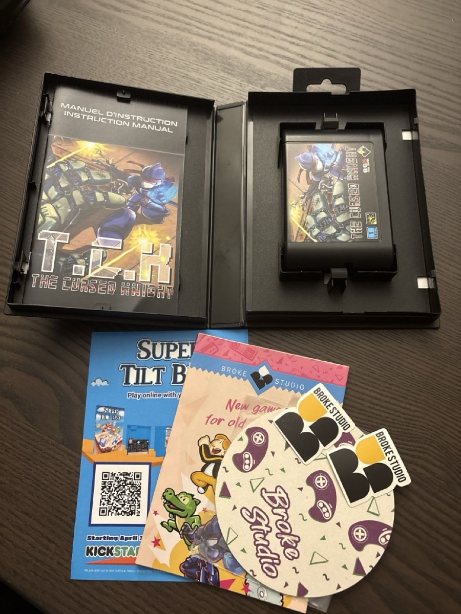 Sega Giochi: Jeu Retro The Cursed Knight Sega Megadrive – Usato da Meyrin venduto da did_bqr5 2