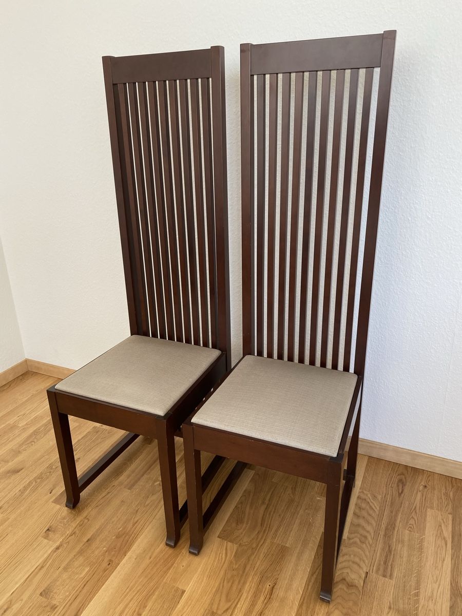 Cassina Sedie: Chaises Robie de Frank Lloyd Wright - édition Cassina – Usato da Genève venduto da mbeche