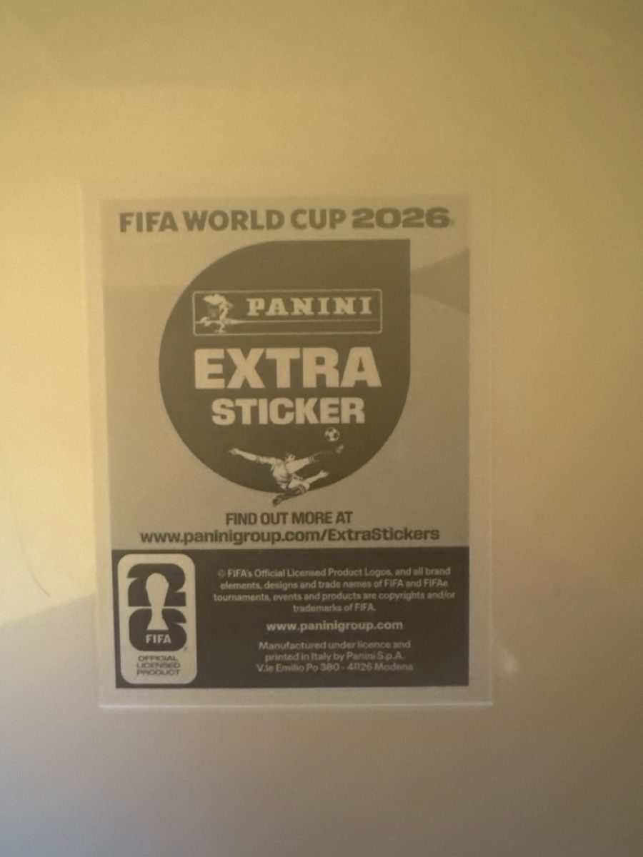 Panini Carte collezionabili: Panini extra sticker – Nuovo (secondo la descrizione) da Cressier FR venduto da per_95ld 1