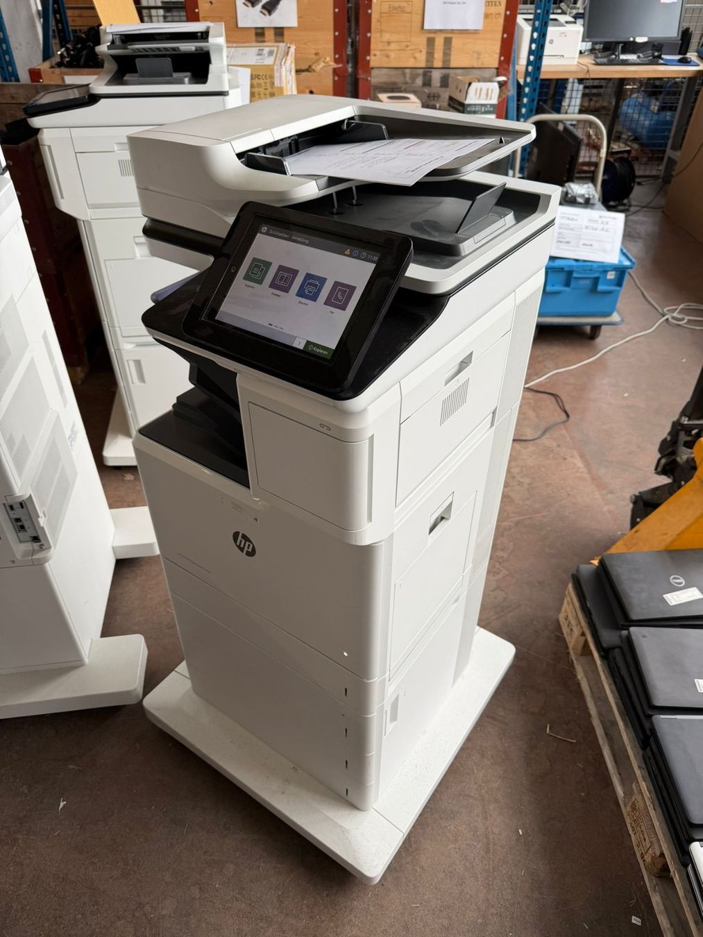 Hewlett Packard Drucker: HP Color LaserJet Flow E67560 –A4 Farb-Multifunktionsdrucker – Gebraucht aus Dottikon von refurbished-IT 1