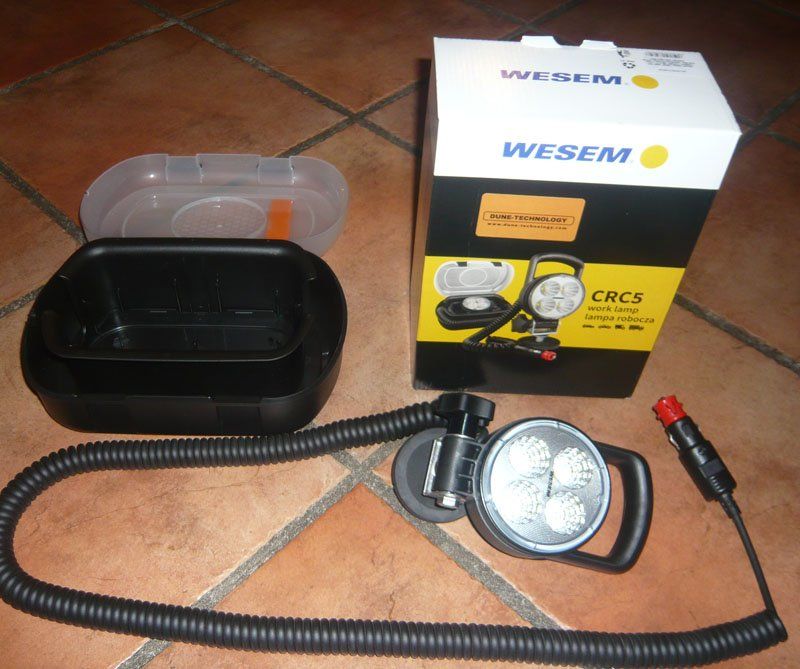 Lampade: WESEM CRC5 LED-Arbeitsleuchte - Winkel 35° – Nuovo e nell'imballaggio originale da Ruggell venduto da Btt 1