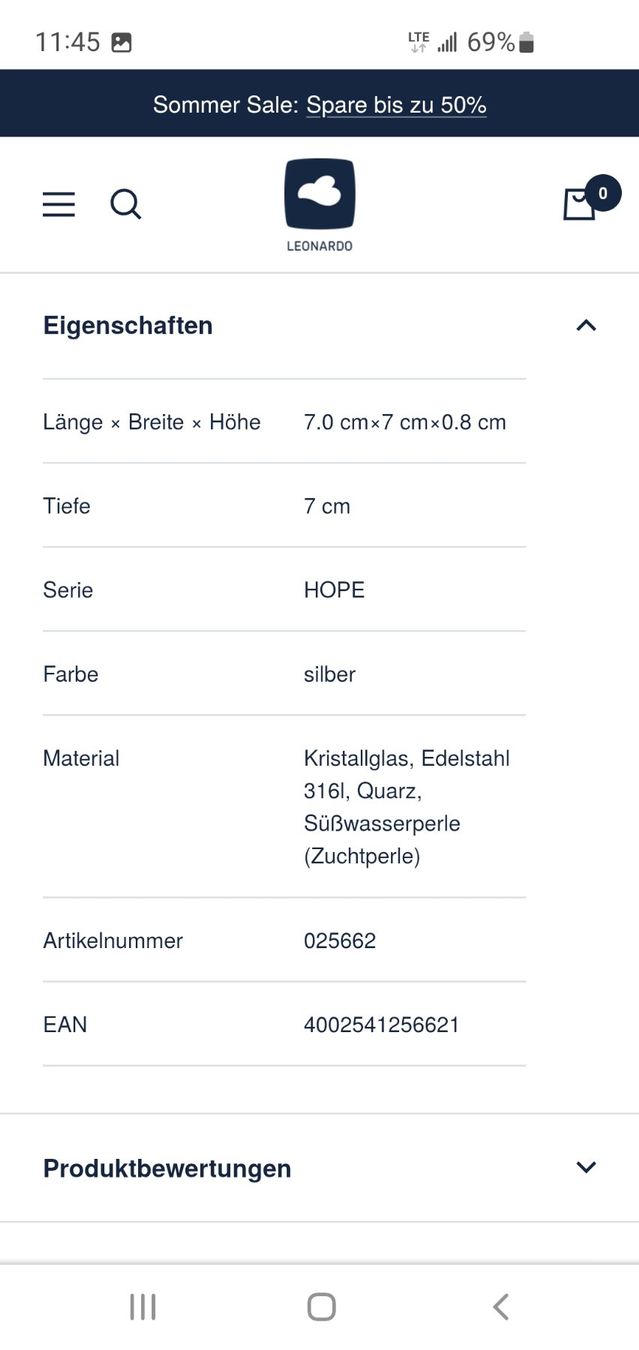 Armbänder & -reifen: Edles Glas Perlen Armband Leonardo – Neu (gemäss Beschreibung) aus Interlaken von mar_65xg 3
