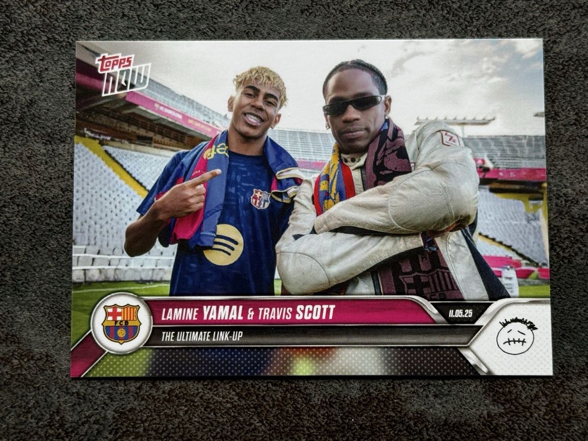 Topps Carte collezionabili: Lamine Yamal & Travis Scott - Topps Now – Usato da Kaiseraugst venduto da 420n