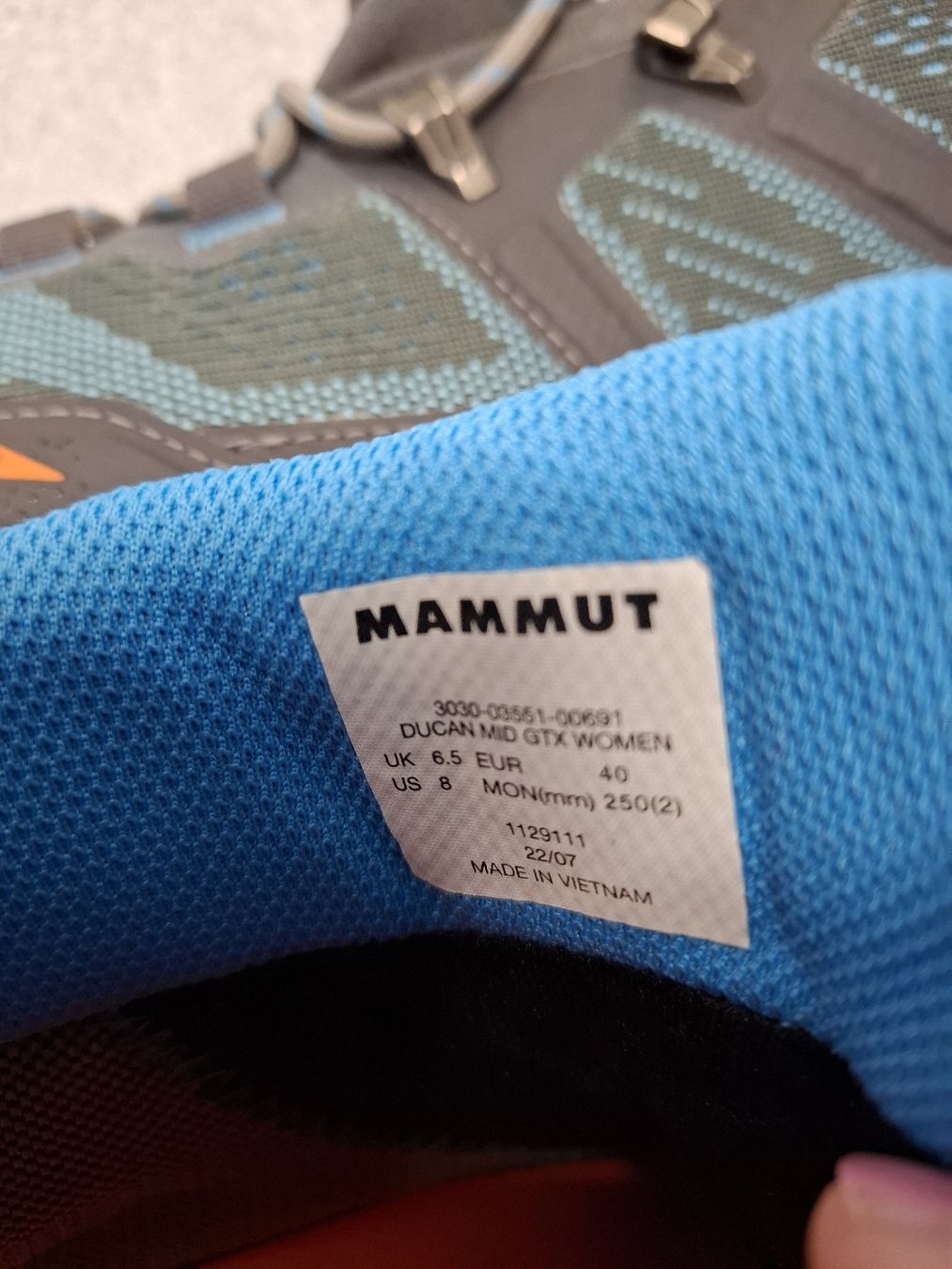 Mammut Scarpe da donna: Mammut Wanderschuh Gr. 40 Neu – Nuovo (secondo la descrizione) da Arnegg venduto da Seesicht64 3