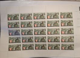 Briefmarken Bogen / Soldatenmarken