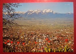 Dornbirn mit Rheintal & Schweizer Berge top