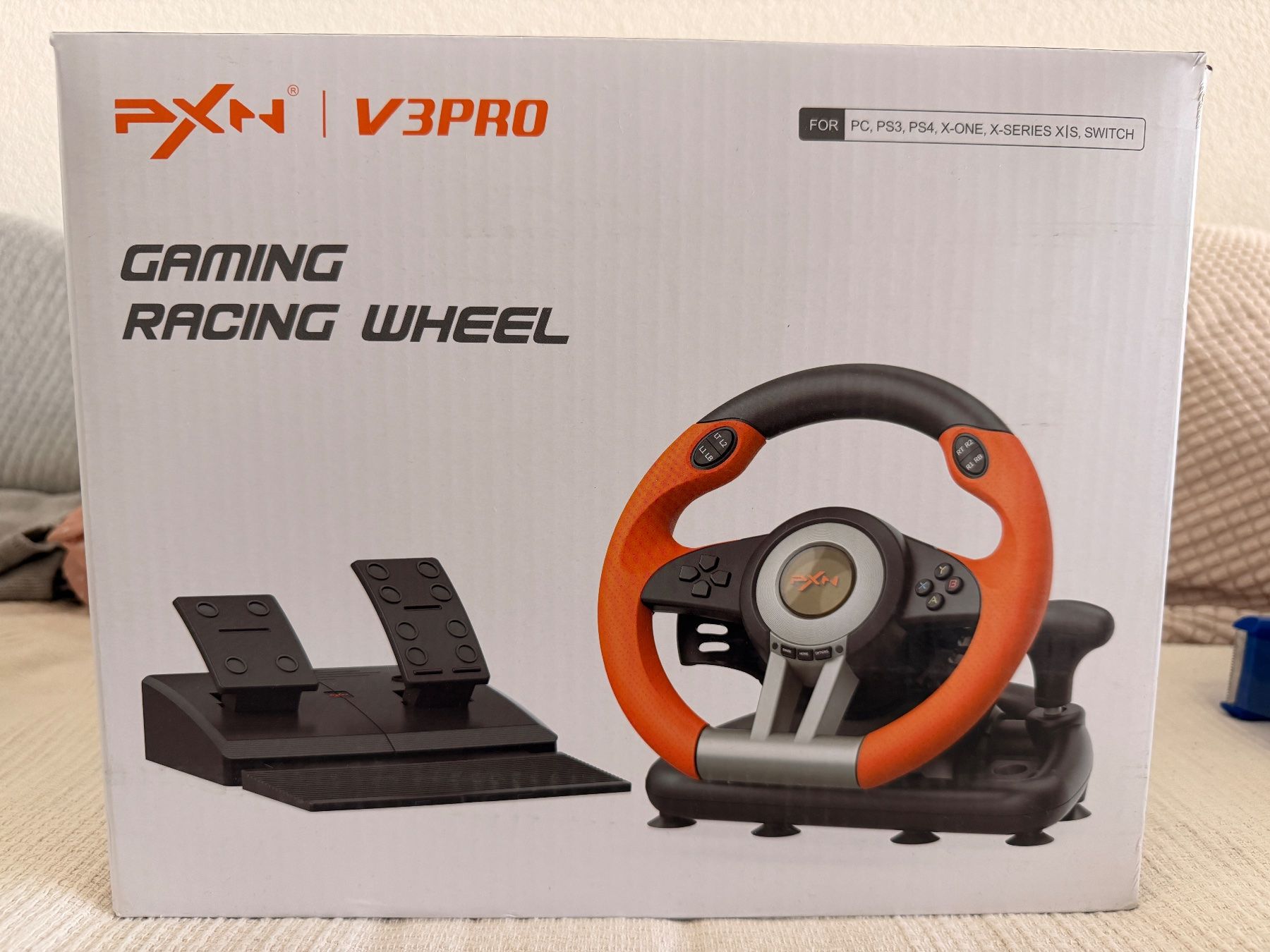 Controller: PXN V3 Pro Gaming Racing Wheel – Nuovo e nell'imballaggio originale da Frasnacht venduto da Lala.1024