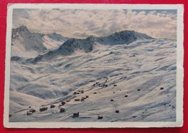 Arosa ; Hörnligebiet mit Erzhorn 1957