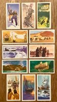 1973 12 Vintage ADVENTURERS & EXPLORERS Sammelbilder England