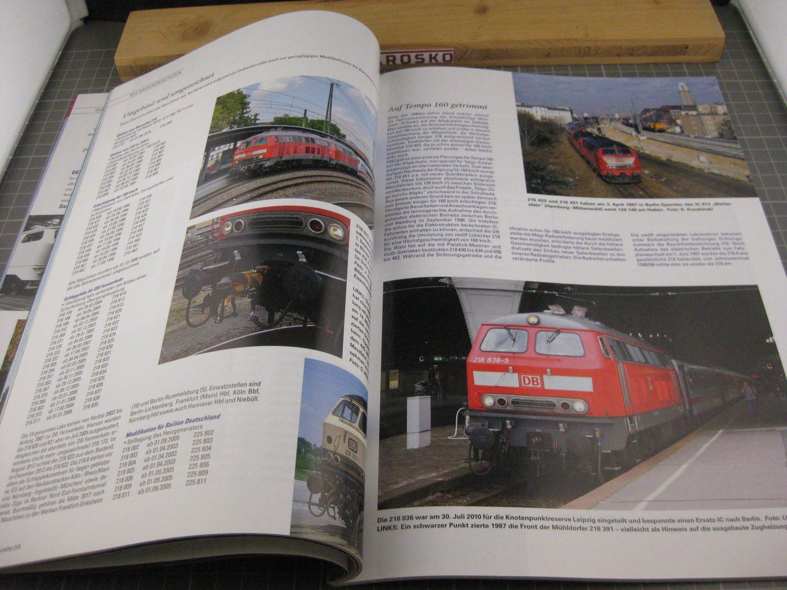 Bücher: Heft: Baureihe 218, Eisenbahn Journal Extra 2/2017, Format c – Gebraucht aus Malters von Marosko 4