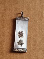 Asiatische Anhänger, Silber und Perlmutt, Vintage!