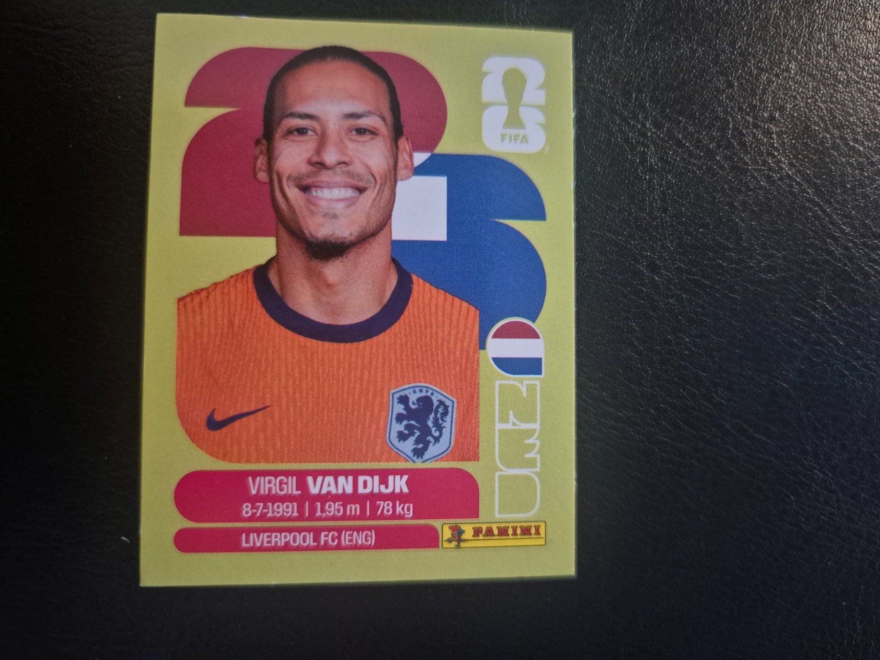 Panini Carte collezionabili: Panini WM 26 NED 3 – Nuovo (secondo la descrizione) da Rorschacherberg venduto da AJ3108