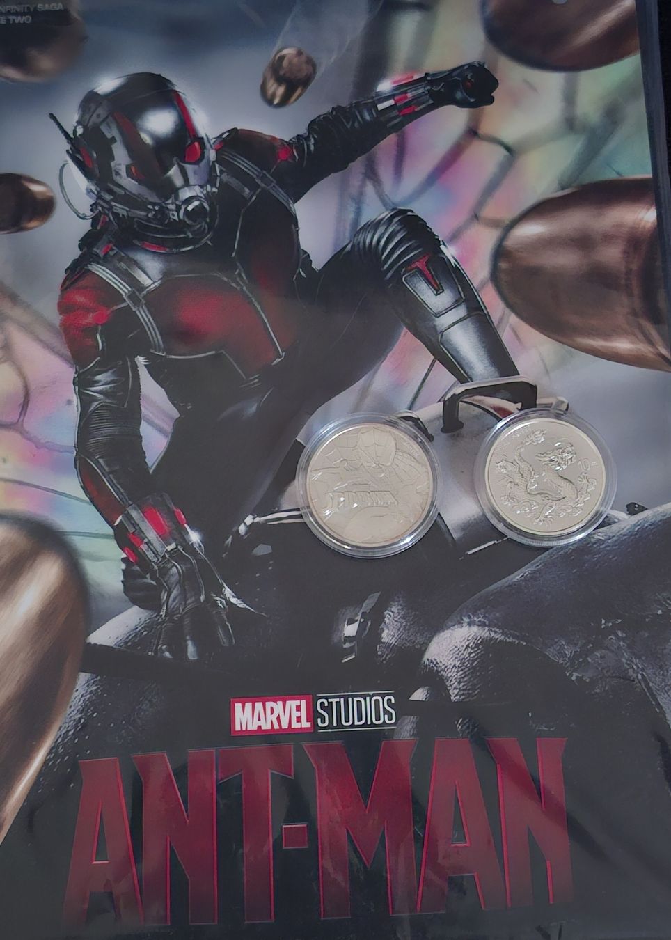 Tutti le monete: 1.5 Oz Silber - Ant-Man Marvel Infinity Saga 2025 – Nuovo (secondo la descrizione) da Leibstadt venduto da Oxygen73 1