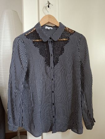 Chemisier Claudie Pierlot T38 en soie et viscose 