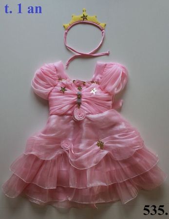 Costume Princesse/ Prinzessin t. 1 an