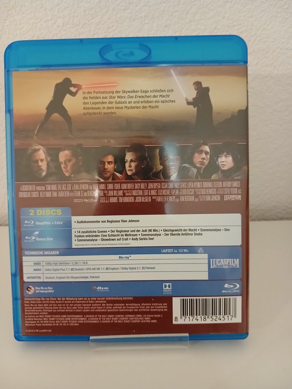 Alle DVDs: Star Wars Sammlung Bluray – Gebraucht aus St. Margrethen SG von SamusAran 5