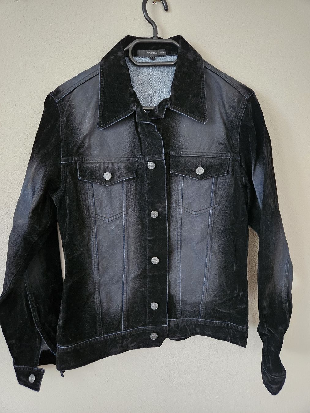 H&M Giacche: 90er Jeansjacke mit Samt – Usato da Eschenbach SG venduto da MarThu