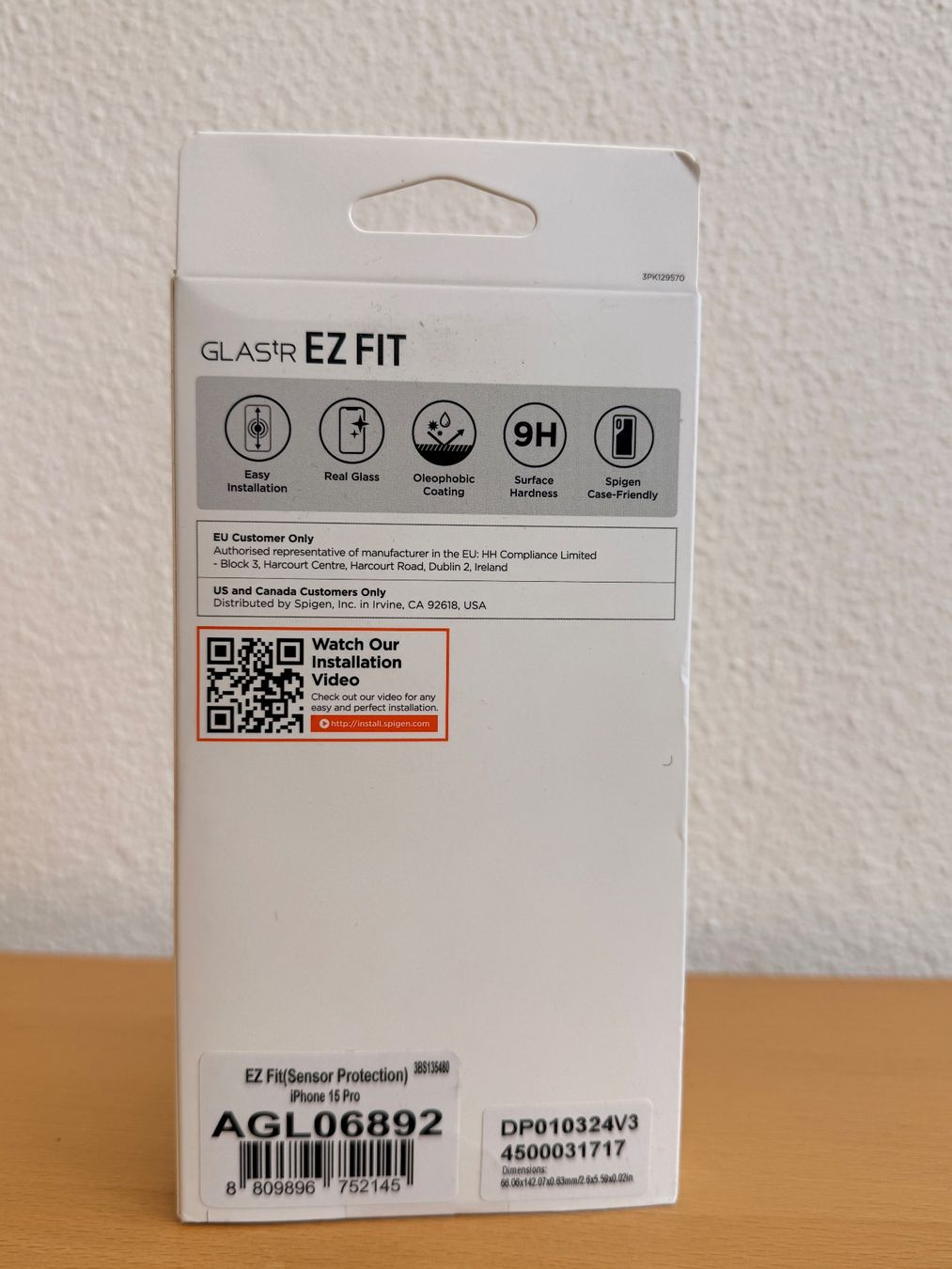 Lackretusche & Schutzfolien: Schutzglas für iPhone 15 Pro – Neu und originalverpackt aus St. Gallen von FILTROX-IT 1