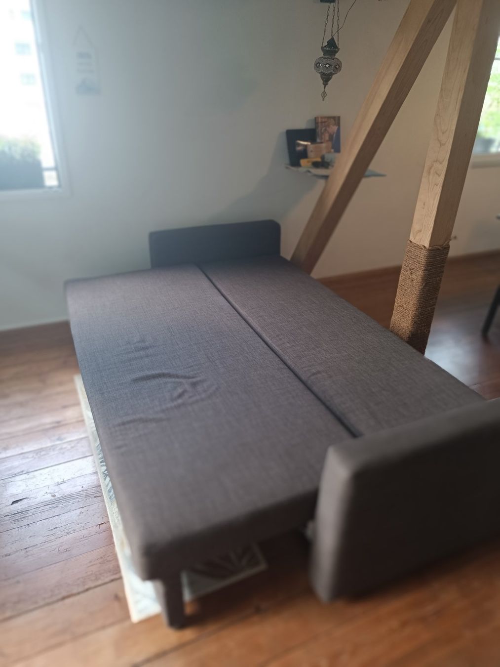 Ikea Divani: Schlafsofa braun mit Bettkasten – Usato da Horw venduto da Uriel2 1