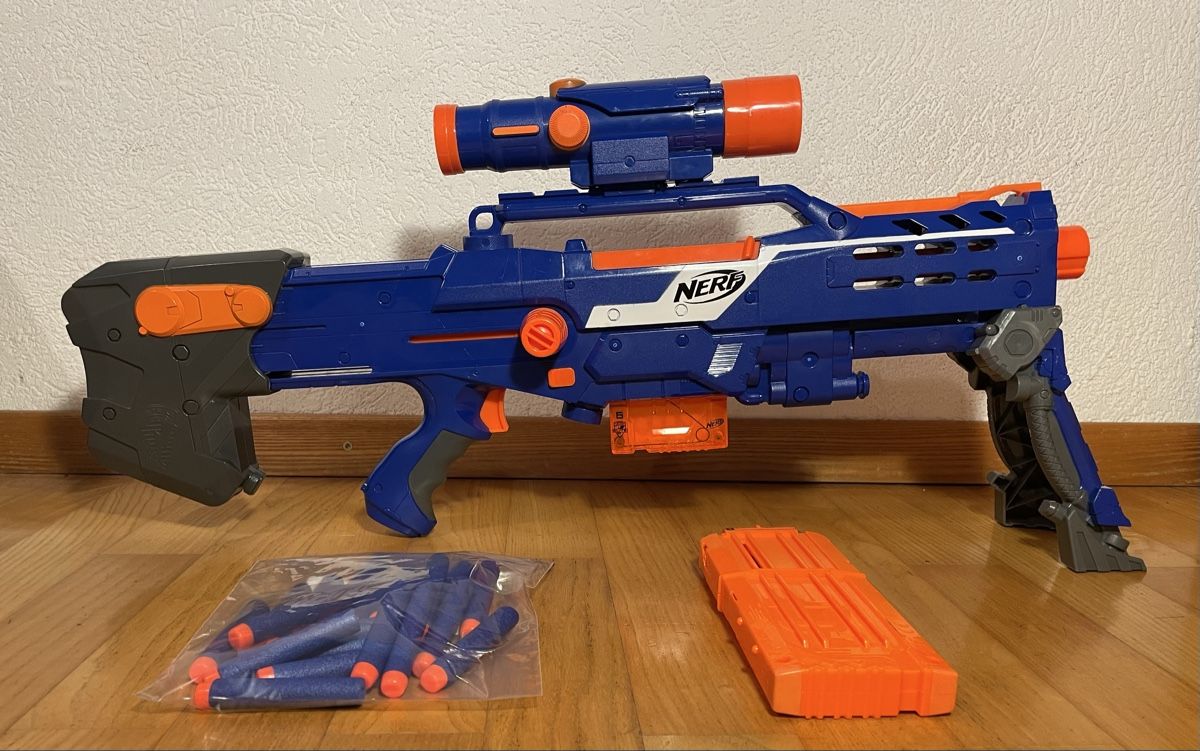Nerf Giocattoli: NERF Longshot CS-6 - Top Zustand  – Usato da Basel venduto da Janou07 1