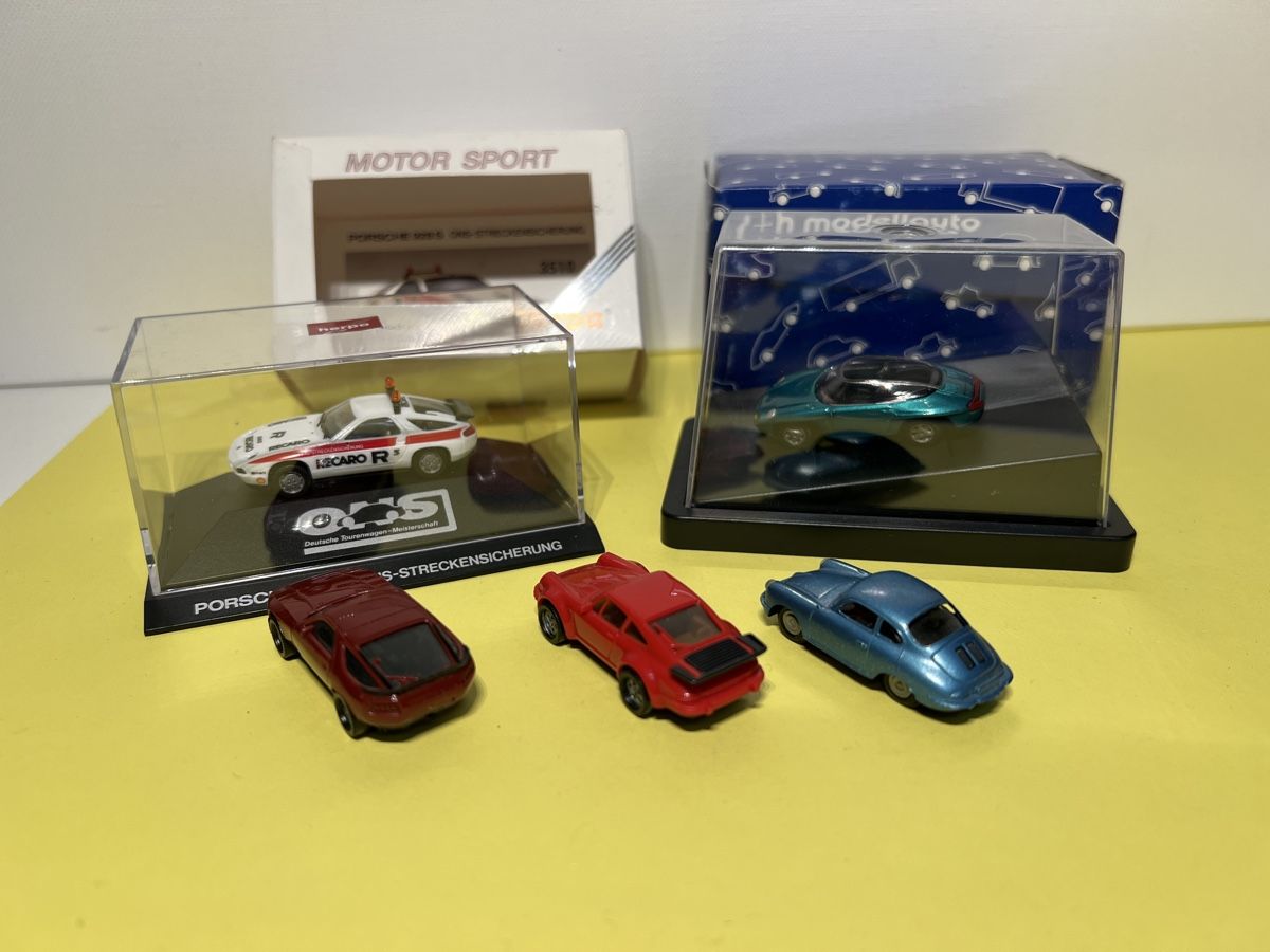 Porsche Modellautos: Konvolut Porsche in 1/87 – Neu und originalverpackt aus Weinfelden von Kammerflimmern 1