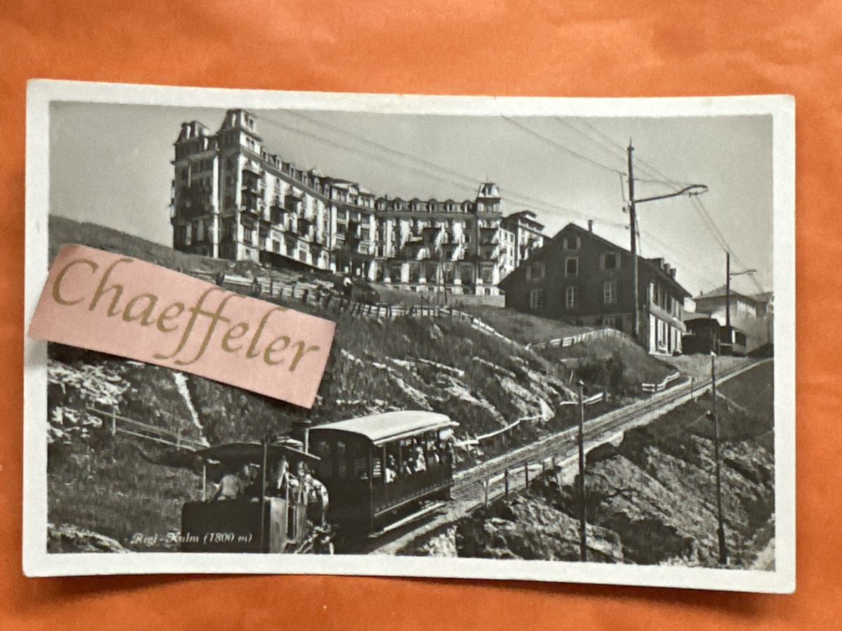 Cartes postales:  Rigi-Kulm mit Dampflok – D'occasion à Zürich par Chaeffeler