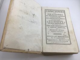 Conciones et orationes ex historicis Latinis excerptæ, 1748