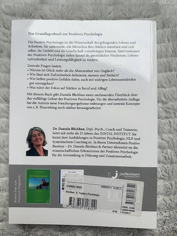 Bücher: Positive Psychologie – Gebraucht aus Stachen von jneh 1