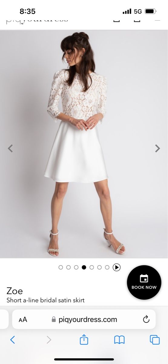 Piqyourdress Röcke: Bridal Short Skirt. Size: M. – Gebraucht aus Grand-Lancy von mar_z7dy