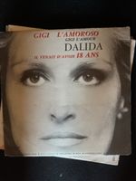 Vinyl Single Dalida Gigi L'amoroso guter Zustand