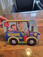 Kinderbuch und zum Spielen Traktor