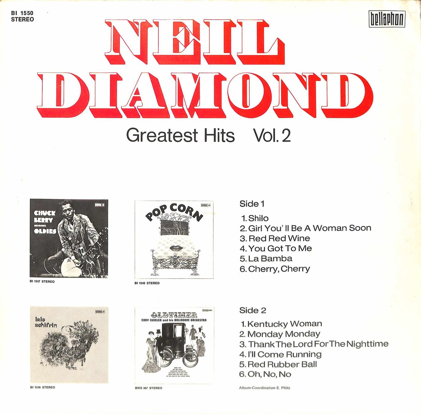 Dischi in vinile: LP: Neil Diamond - Greatest Hits Vol. 2 – Usato da Trimmis venduto da Dres2 1